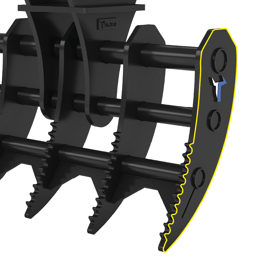 Root Rakes | Taurox Excavator Attachments